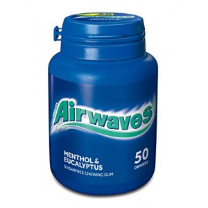 Airwaves “Menthol & Eucalyptus” zuckerfreier Kaugummi (50 Dragees) um 1,44 € statt 3,21 €