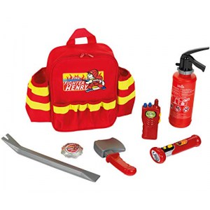 Theo Klein 8900 Fire Fighter Henry Feuerwehr-Rucksack um 10,75 € statt 27,23 €