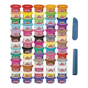 Hasbro Play-Doh 65-Jahre Vielfalt-Pack (65 Dosen á 28g) um 17,13 € statt 24,89 €
