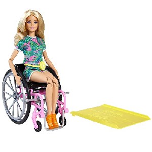 Barbie GRB93 – Fashionistas Puppe mit Rollstuhl um 11,61 € statt 29,05 €