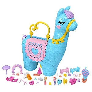 Mattel Polly Pocket Lama Pyjama-Party Spielset (HHX74) um 16,93 € statt 32,98 €