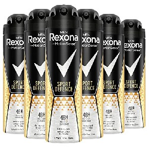 6x Rexona Men MotionSense Deo Spray Sport Defence 150ml um 8,18 € statt 14,10 €