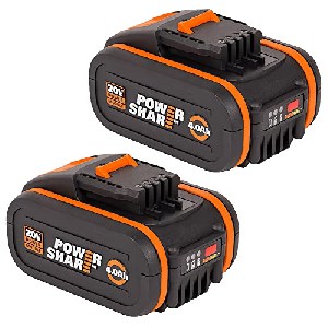 2x Worx WA3553.2 20V PowerShare Werkzeug-Akku, 4.0Ah, Li-Ionen um 97,84 € statt 139 €