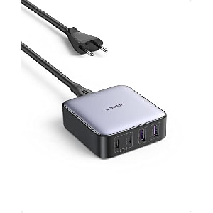 UGREEN Nexode 65W USB C Ladegerät (GaN USB C Netzteil, 4 Port PD Charger) um 36,35 € statt 53,27 €