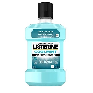 Listerine Cool Mint (1000 ml) antibakterielle Mundspülung um 2,89 € statt 7,75 €