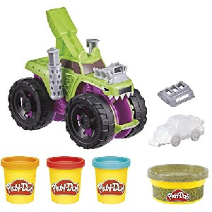 Play-Doh Wheels Mampfender Monster Truck mit Autozubehör und 4 Farben um 14,87 € statt 29,94 €