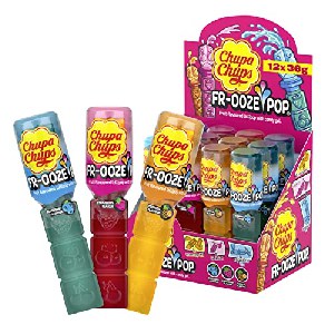 Chupa Chups Frooze Pops Thekendisplay enthält 12 Lollis mit Candy-Gel um 16,72 € statt 21,85 €