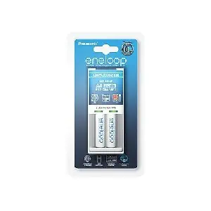 Panasonic eneloop BQ CC50 EU Ladegerät + 2x eneloop AA 1.900 mAh Akkus um 10,70 € statt 20,16 €