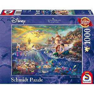 Schmidt Spiele “Kleine Meerjungfrau Arielle” Puzzle (1.000 Teile) um 9,06 € statt 14,09 €