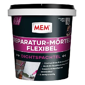 MEM Reparatur-Mörtel Flexibel – Zweikomponentiger Spezialmörtel 1kg um 7,04 € statt 10,99 €