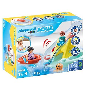 playmobil 1.2.3 Aqua – Badeinsel mit Wasserrutsche (70635) um 8,05 € statt 19,19 €
