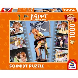 Schmidt Spiele “Pippi Langstrumpf, Sei frech und wild und wunderbar” Puzzle (1.000 Teile) um 9,97 € statt 14,69 €