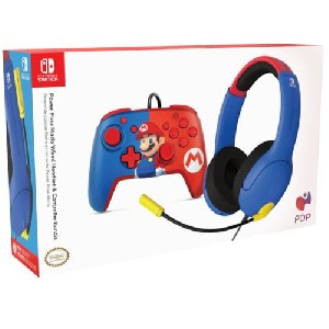 PDP Gaming Offiziell Lizenziert Mario Bundle für Switch um 28,22 € statt 46,68 €