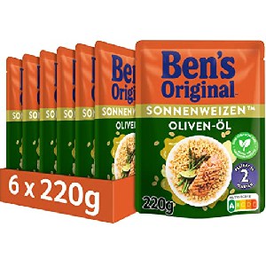 6x Ben’s Original Express Sonnenweizen Olivenöl 220g um 7,29 € statt 12,31 €