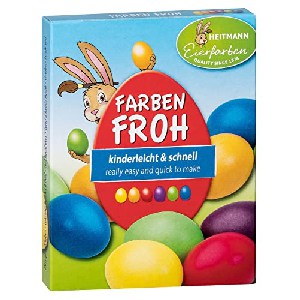 Heitmann Eierfarben – Farben Froh – 6 flüssige Eierfarben um 2,51 € statt 5,05 €