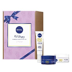 NIVEA Feel Happy Set, Anti-Age Geschenkset für sensible Haut um 25,84 € statt 31,18 €