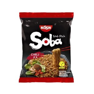 9x Nissin Soba Bag “Chili” oder “Teriyaki” Instant Nudeln 111g um 7,89 € statt 9,81 €