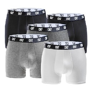 CR7 – 5er Pack Boxershorts Trunk Herren – by Cristiano Ronaldo um 20,16 € statt 33,19 €