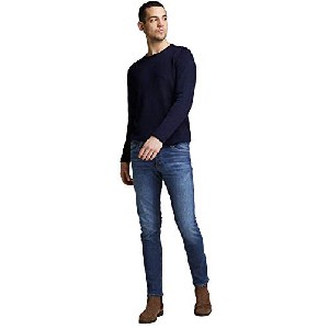 Jack & Jones Herren Glenn Original Slim Jeans, Blue Denim um 14,12 € statt 22,37 €