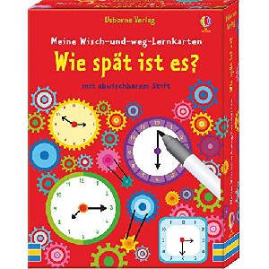 Meine Wisch-und-weg-Lernkarten: Wie spät ist es? um 6,03 € statt 8,49 €