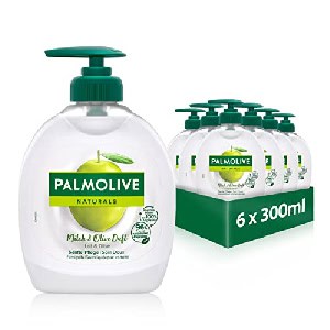 6x Palmolive “Naturals Olive & Milch flüssige Handseife 300ml um 8,17 € statt 11,70 €