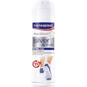 Hansaplast Silver Active 48h Fußspray 150ml um 2,22 € statt 4,36 €