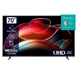 Hisense 70E6KT 70″ 4K UHD TV um 593,95 € statt 668,36 €