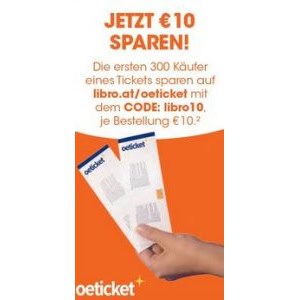 Libro – 10€ Rabatt auf Tickets über oeticket (ohne MBW)