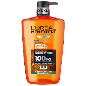 L’Oréal Men Expert “Hydra Energy” Duschgel und Shampoo 1L um 5 € statt 8,95 €