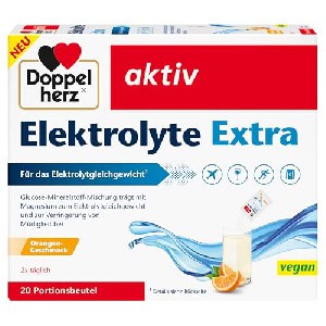 Doppelherz Elektrolyte Extra, 20 Portionsbeutel um 3,11 € statt 6,45 €