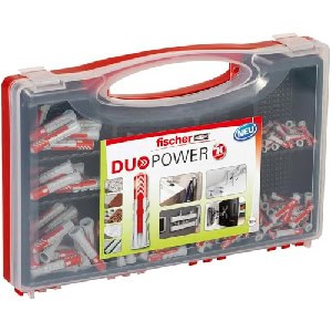 fischer DuoPower Red-Box Sortiment, 280er-Pack um 17,12 € statt 28,80 €