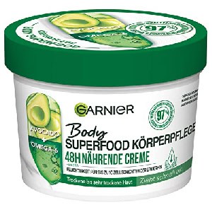 Garnier Body Butter mit Avocado und Omega 6, 380ml um 3,60 € statt 7,45 €