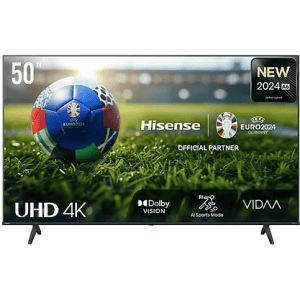 Hisense 50A6N 50″ 4K Smart TV um 379 € statt 485,99 €