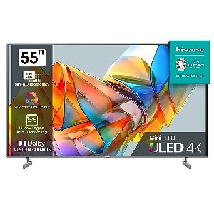 Hisense 55U6KQ 55″ 4K Mini LED ULED HDR Smart TV um 377,31 € statt 459 €