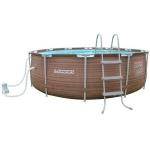 Lamar Pool-Set inkl. Leiter, Pumpe und Abdeckung (D/H: ca. 366/100 cm) um 179,10 € statt 369,90 €