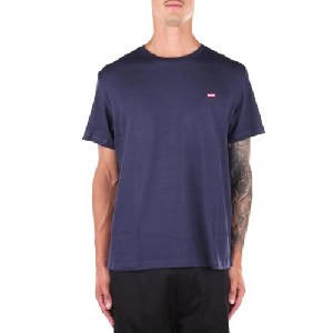 Levi’s Herren Ss Original Housemark Tee T-Shirt, Cotton + Patch Dress Blues um 12,40 € statt 19,99 €