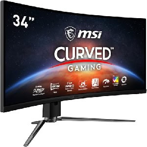 MSI MPG Artymis 343CQRDE 34″ Curved Gaming Monitor um 402,35 € statt 551,53 €