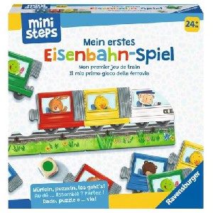Ravensburger ministeps “Mein erstes Eisenbahn-Spiel” um 6,05 € statt 10,42 €