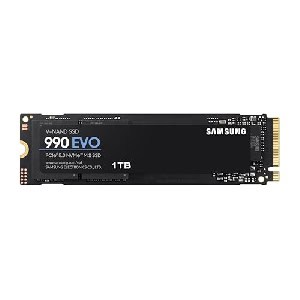 Samsung SSD 990 EVO 1TB, M.2 2280 / M-Key / PCIe 4.0 x4 um 63,55 € statt 87,04 €