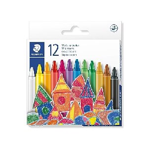 STAEDTLER Wachsmalkreiden, 12er-Pack um 3,18 € statt 4,24 €