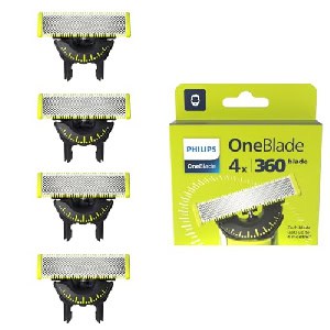 4x Philips QP440/50 OneBlade 360 Original-Ersatzklingen um 26,81 € statt 36,08 €