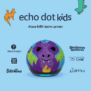 Amazon Echo Dot Kids 5. Generation (Eule) um 30,24 € statt 75,62 €