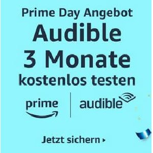 Audible Hörbuchabo – 3 Monate gratis testen mit Prime (nur Neu- und ehemalige Kunden)