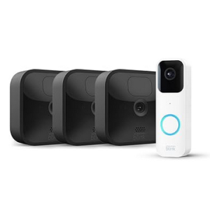 Blink Outdoor 3 Kameras + Blink Video Doorbell um 108,40 € statt 319,98 €