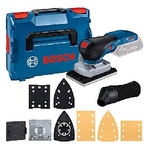 Bosch Professional GSS 18V-13 Akku-Schwingschleifer solo inkl. L-Boxx + Zubehör um 174,44 € statt 218,57 €