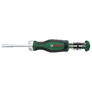 Bosch Ratschenschraubendreher mit Bit Magazin 12-teilig um 14,11 € statt 19,71 €