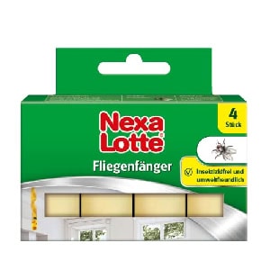 Nexa Lotte Fliegenfänger, 4 Stück um 1,49 € statt 2,99 €