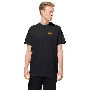 Jack Wolfskin Essential T-Shirt schwarz um 16,08 € statt 25,94 €