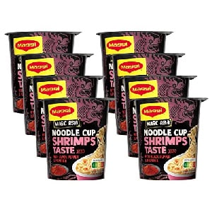 MAGGI Magic Asia Noodle Cup Shrimps 8er Pack (8x64g) um 5,82 € statt 11,73 €
