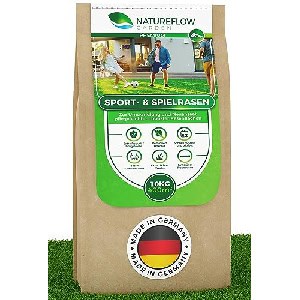 Natureflow “Sport und Spielrasen” Rasensamen 10kg (ca. 400m2) um 33,59 € statt 62,85 €